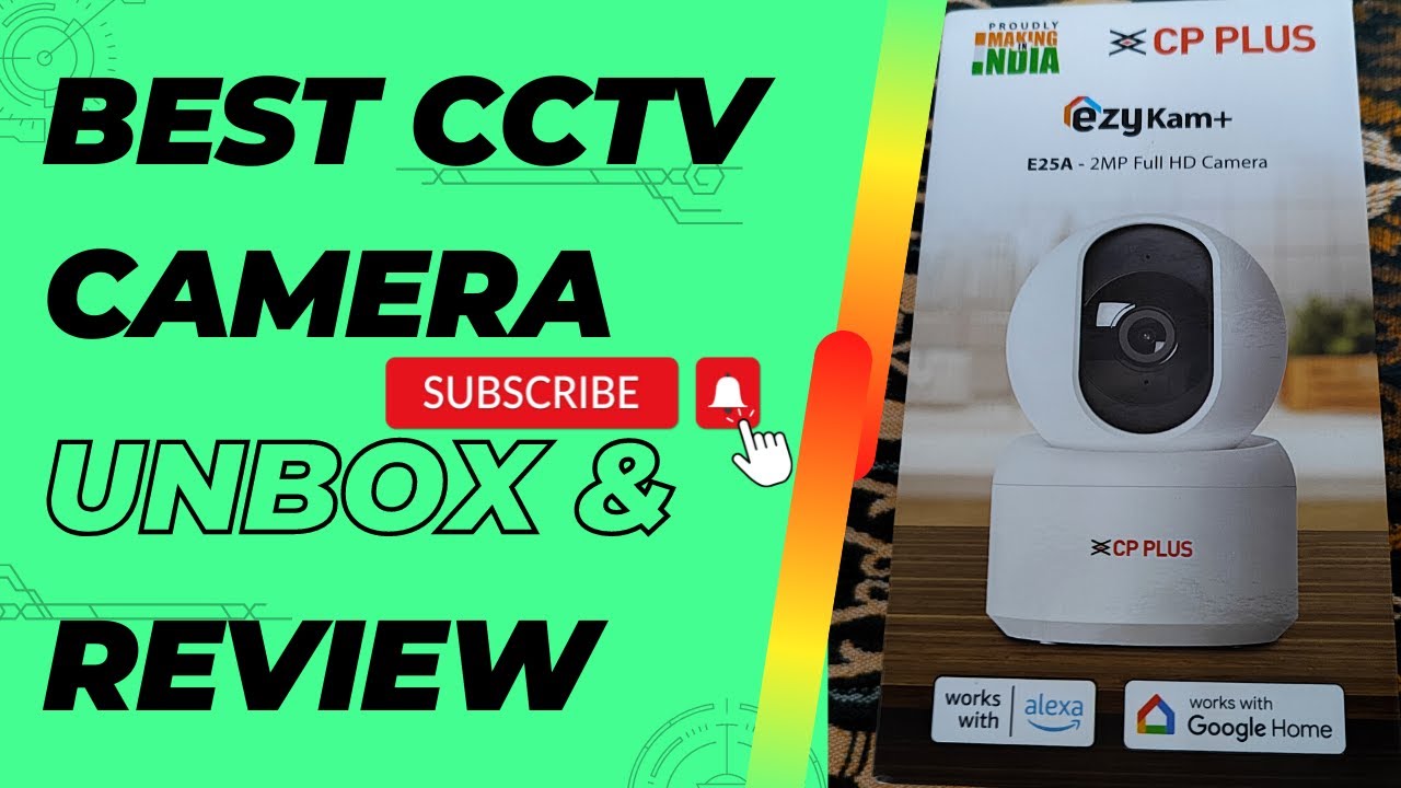 Unboxing Best Budget CCTV Camera CP Plus E25M ASMR YouTube