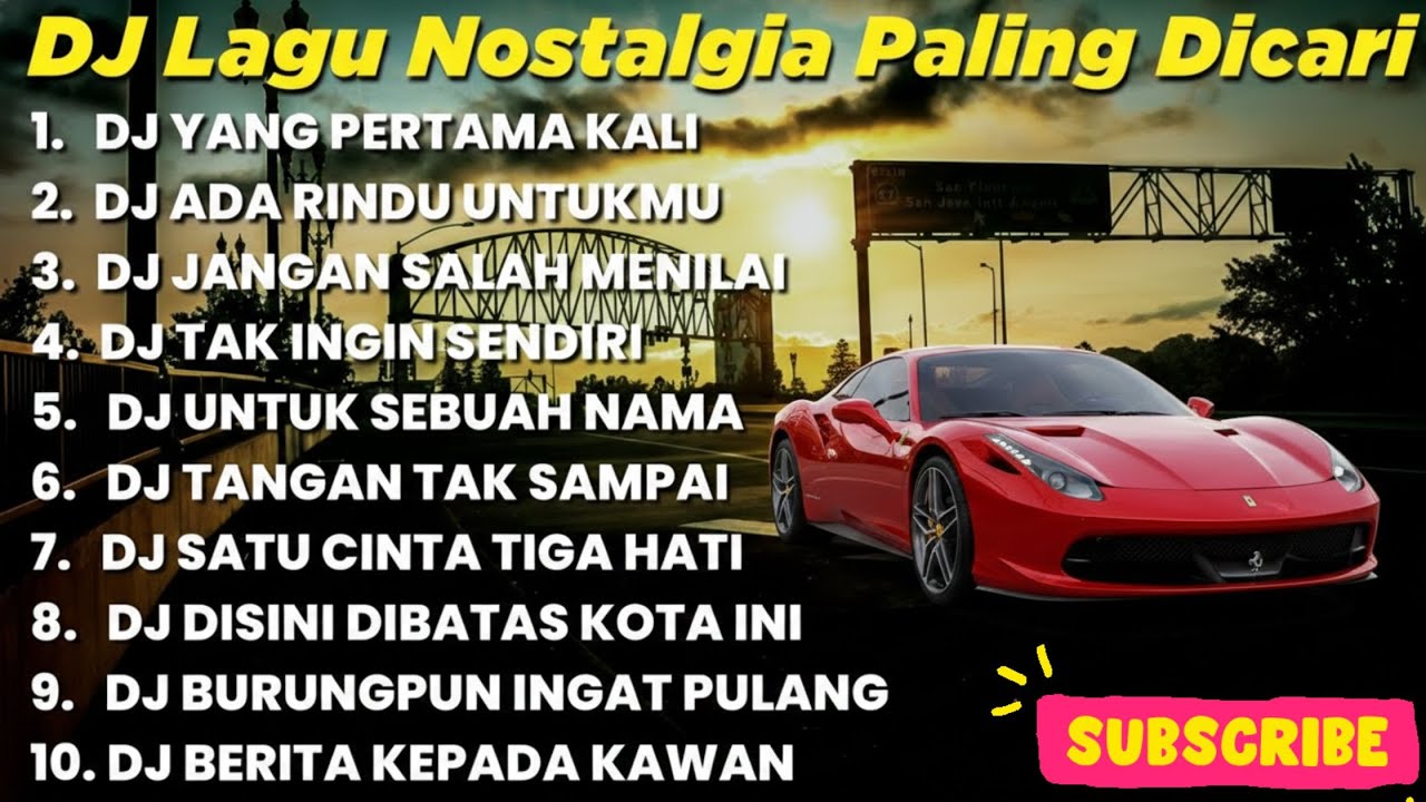 ALBUM VIRAL 🎧 DJ REMIX LAGU KENANGAN 💔 Yang Pertama Kali X Ada Rindu Untukmu | Paling Dicari