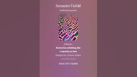 Scenarios Unfold 2 (AI Song) by #Suno lyrics by Meta Llama 3.2 AI Artificial Intelligence