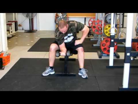muscles of the foot Dumbbell Wrist Curls Exercise