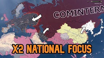 x2 National Focus Speed | HOI4 Timelapse