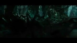 The Hobbit:The Desolation Of Smaug:The fight of the Spiders