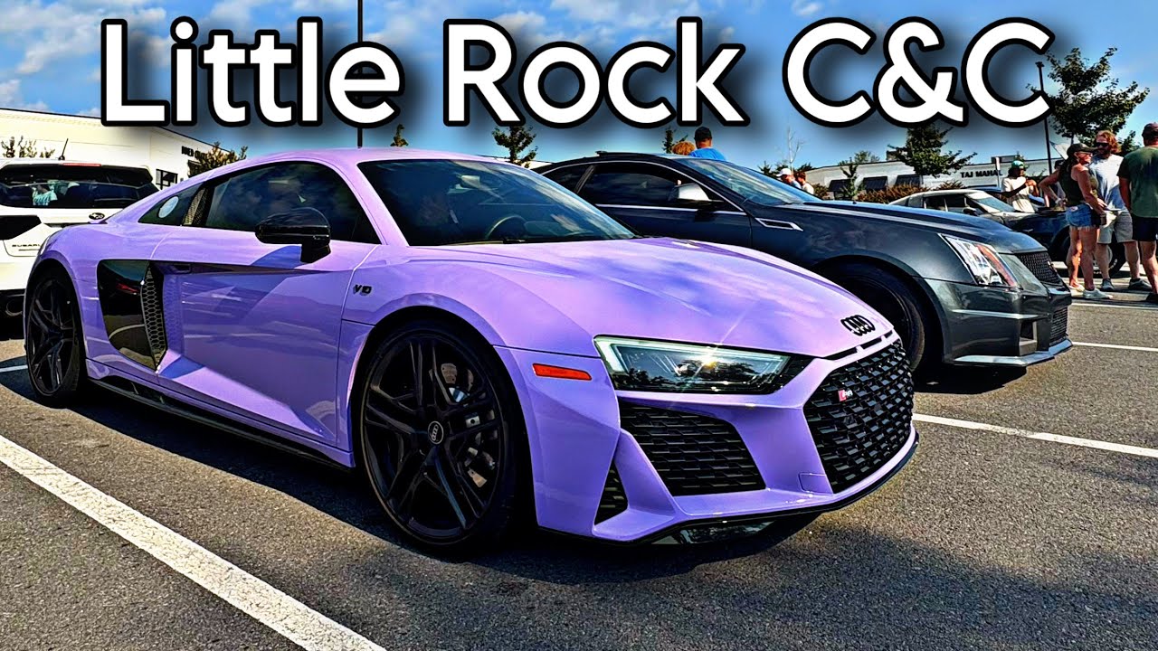 CRAZY SUPERCARS AT LITTLE ROCK CARS AND COFFEE SHOW. - YouTube