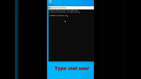 How To Change your computer password using cmd #shortsTech