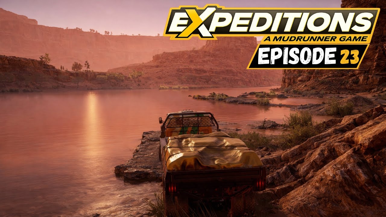 I TRIED THE MOST DIFFICULT TERRAIN IN EXPEDITIONS: A MUDRUNNER GAME (It Was IMPOSSIBLE)#23