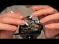 ASMR Scratching an Eardrum Mic with various Earpick(No Talking)
