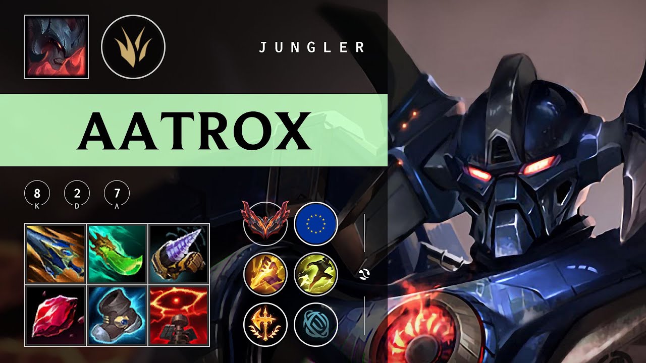 Aatrox Jungle vs Shaco - EUW Grandmaster Patch 25.24