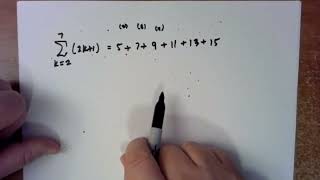 Math 124, Section 4.2, Part 1: Sigma notation and Sums