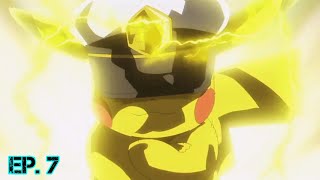 Entry Of Captain Pikachu. Pokemon Horizons.