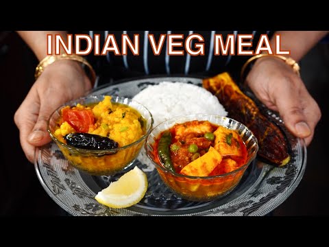 Cauliflower yellow lentil curry, from the video