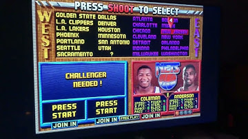 Midway T Arcade NBA Jam TE Rewind OSSC Pro Lite on 75” Sony X85J 4K TV