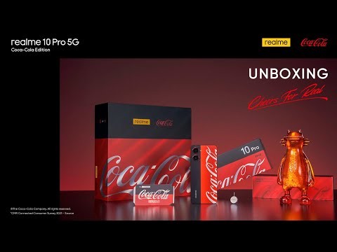 Unboxing #CheersForReal |realme 10 Pro 5G Coca-Cola Edition