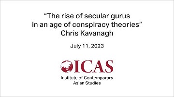 The rise of secular gurus in an age of conspiracy theories