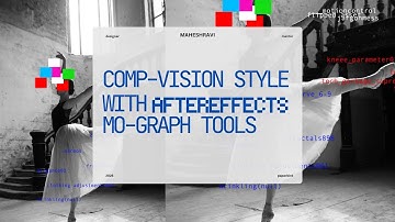 Computer Vision Style Motion Graphics with Aftereffects #motiongraphics #aftereffects