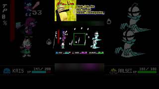 Kris &amp; Susie Fight Monsters! Deltarune Combat Explained #shorts