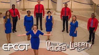 The Voices Of Liberty at EPCOT (with somebody from Wyoming)