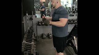 Mechanical Drop Set for Bicep Curls - Palms Up into Double Rep Alternating Palms Up into Hammer Grip