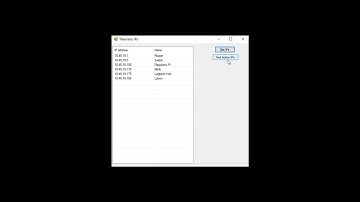 VB project to ping devices