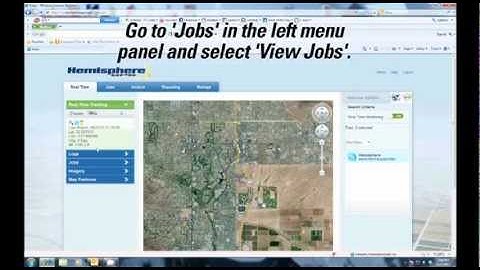 Satloc - HQ Asset Tracking: View Job