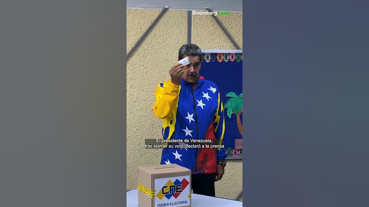 #Elecciones en #Venezuela: así votaron #NicolásMaduro y #EdmundoGonzález