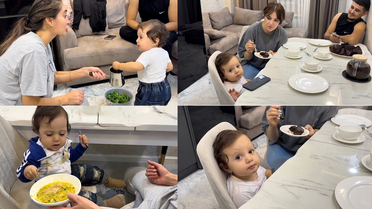 EFOŞ BİZİ QONAQ ÇAĞIRDI MELİS BÜTÜN EVİ DAĞITDI 😱 HEYİF MAMAM GETMEDİ EFOŞ KÜSDÜ 😔