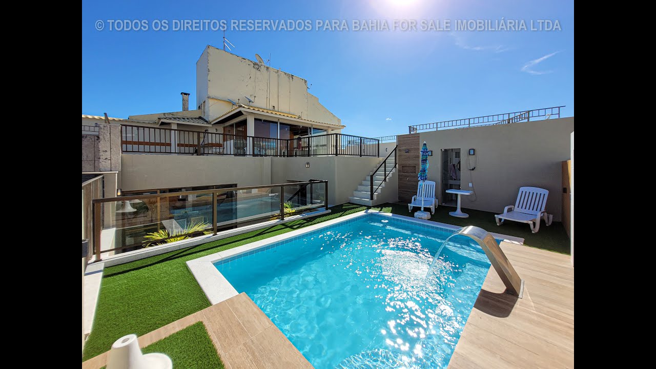 Cobertura com 5 dormitórios à venda, 570 m² por R$ 3.500.000 - Itaigara - Salvador/BA