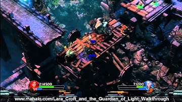 Lara Croft and the Guardian of Light Walkthrough - Twisting Bridge Part 3