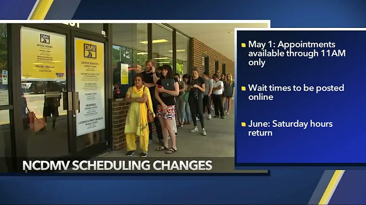 North Carolina DMV making changes to reduce long wait times
