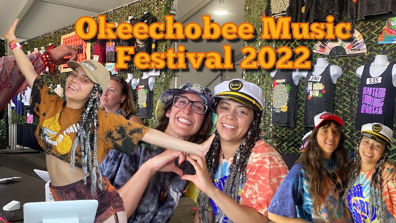 Okeechobee Music Festival 2022: Merch booth