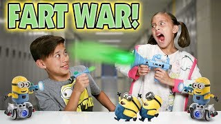 Minion Fart War Minion Mip Turbo Dave Battle Return Of The Fart Blaster