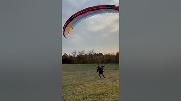 PPG 10/10 Landing #paramotor #flying #ppg #awesome