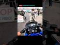 Traffic Police vs Biker 😱 Accident Close Call😭||  Heart-Stopping Moment!📍 #shorts#motovlog #rider