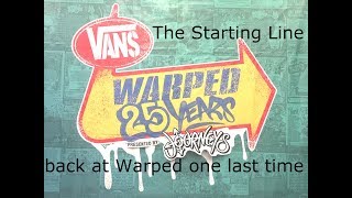 The Starting Line, interview at Vans Warped Tour, 25th Anniversary