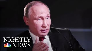 vladimir putin to megyn kelly hackers could be anywhere including the us nbc nightly news