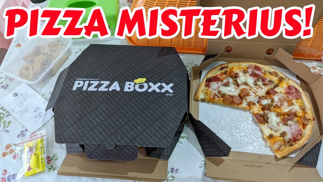 REVIEW MAKANAN PIZZA BOXX PIZZA YANG BOLEH DIADU! YouTube