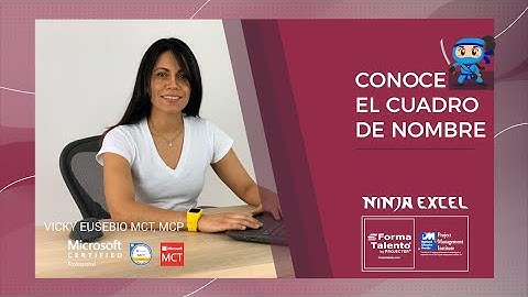 Conoce el cuadro de nombre en Excel