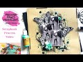 Smile - Scrapbook Process Video #83 - Mixed Media Frenzy