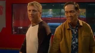 Cobra Kai Season 5 - Chozen and Johnny Lawrence vs Kim Sun-Yung Sensei and meet master Kim Da-Eun