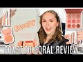 NEW COLOURPOP COAST TO CORAL MAKEUP COLLECTION REVIEW | colourpop coast to coral tutorial &amp; swatches