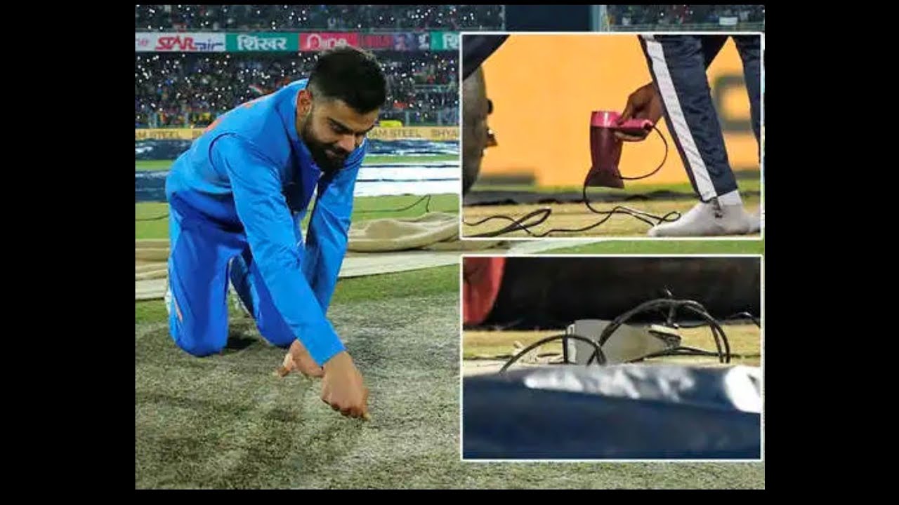 India vs Sri Lanka T20I highlights Match abandoned Hair dryer