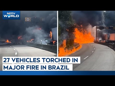 Brazil Tanker Fire