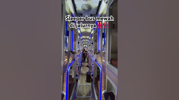 SLEEPER BUS KEREN DAN MEWAH DI JALURNYA‼️ SEPERTI BERJALAN DI LORONG HOTEL #juragan99 #busindonesia
