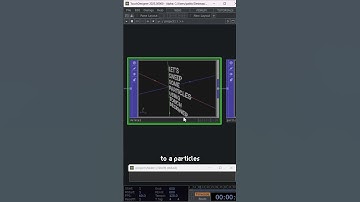 TouchDesigner is one of the best tools for real-time art