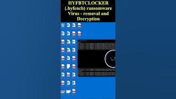 HYFBTCLOCKER (.hyfencb) ransomware Virus #shorts #trending #HYFBTCLOCKER #hyfencb