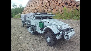 Lego Technic MOC 50196 M3 Half Track with Trailer Legolaus