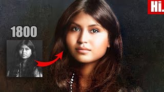 Beautiful Native-American Women Of The 1800S Recreated & Brought To Life