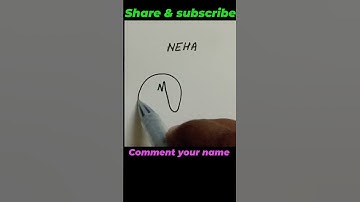 Neha.signature Design| #drawing #art #signature #artdesign #companylogo #logo #calligraphy
