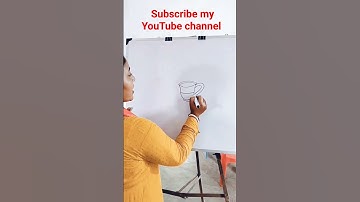 Good morning picture // tea cup drawing video #viral #shorts #art #drawing