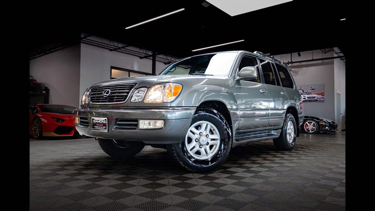 2000 Lexus LX470! 4.7L V8 2UZ FE! Power Sunroof and Third Row Seating
