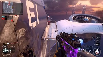 Crossmap Tomahawk & 1v6 Clutch in Same Game (BO3 DLC Gameplay)